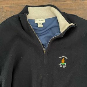 Ballybunion Cutter and Buck black size XL 1/4 zip